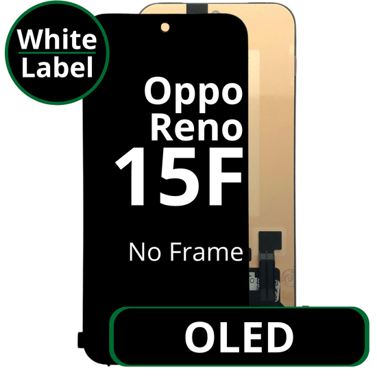 LCD OLED No Frame For Oppo Reno 15F White Box