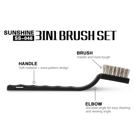 SUNSHINE SS-046 3 in 1 Brush