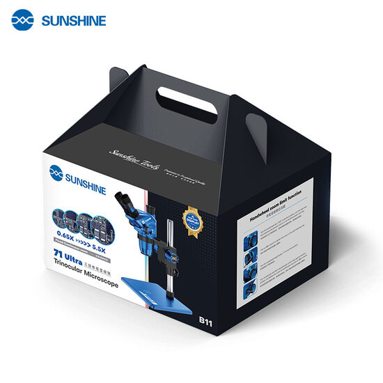 SUNSHINE 71 Ultra-B11 Trinocular Microscope