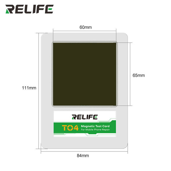 RELIFE TO4 Magnetic Card for Mobile Phone Repair