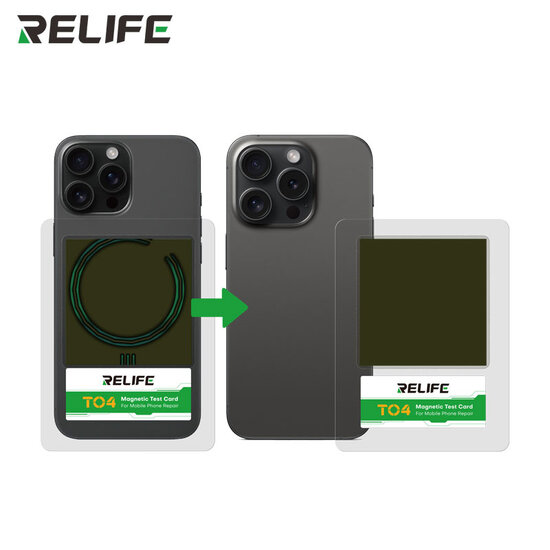 RELIFE TO4 Magnetic Card for Mobile Phone Repair