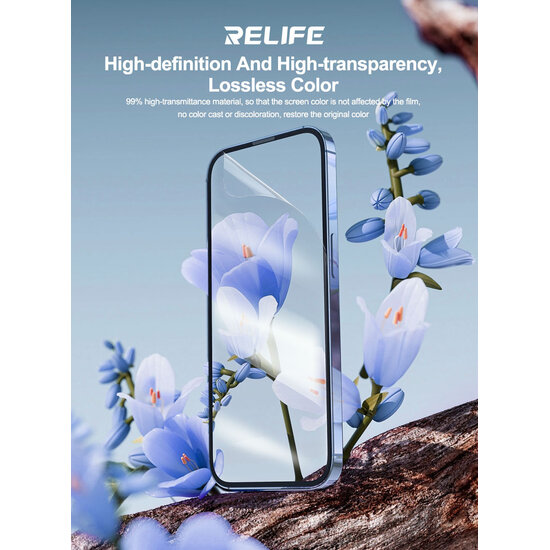 RELIFE GF-1M HD TPH Hydrogel Film 50 Pack ( Applicable to Sunshine )