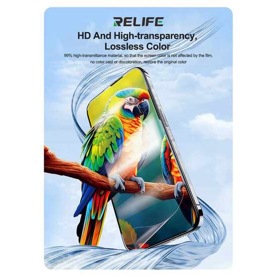 RELIFE GF-6M Anti-pressure instant repair HD hydrogel film 50 Pack