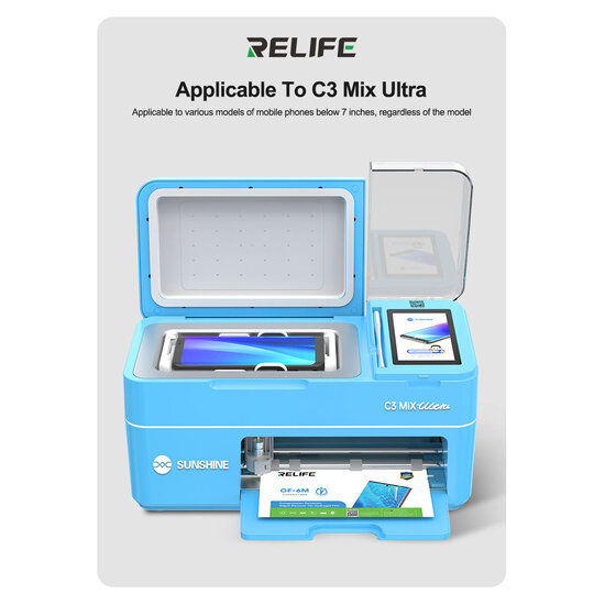 RELIFE GF-6M Anti-pressure instant repair HD hydrogel film 50 Pack