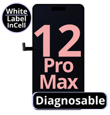 LCD Diagnosable Excellent InCell For IPhone 12 Pro Max White Box