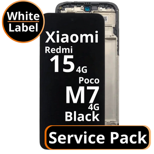 LCD Xiaomi Redmi 15 4G / Poco M7 4G - 560001O19AP00 Black Service Pack