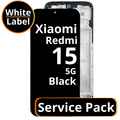 LCD Xiaomi Redmi 15 5G - 56002100O1900 - 56002600O1900 - Black - Service Pack
