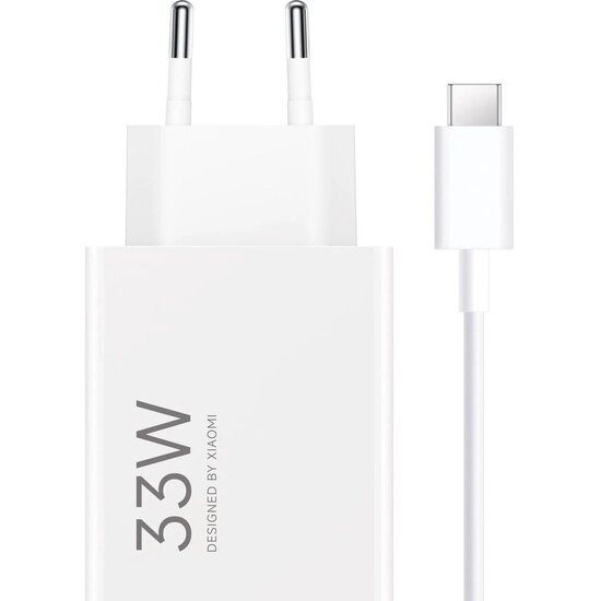 Xiaomi 33W Charging Power Adapter USB-A + Cable - Boxed