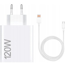 Xiaomi 120W HyperCharge Adapter USB-A + Cable - Boxed