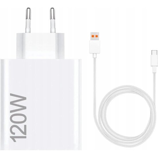 Xiaomi 120W HyperCharge Adapter USB-A + Cable - Boxed