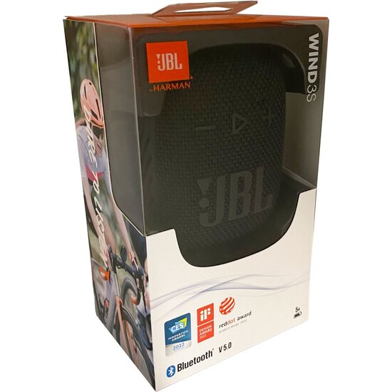 JBL Wind 3S - Mini Bluetooth Speaker - Black