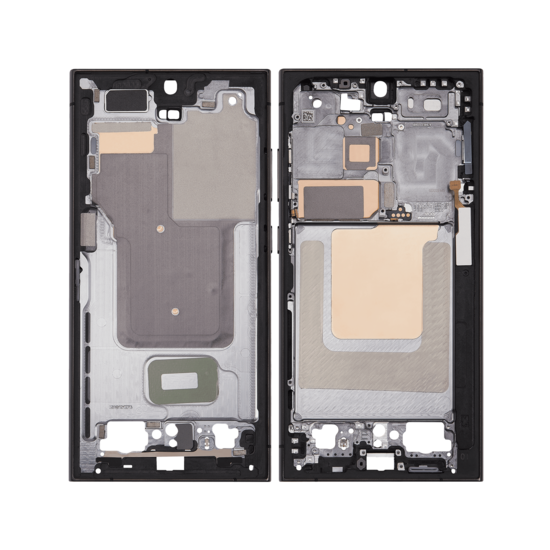 Middle Frame For Galaxy S24 Ultra - Titanium Black