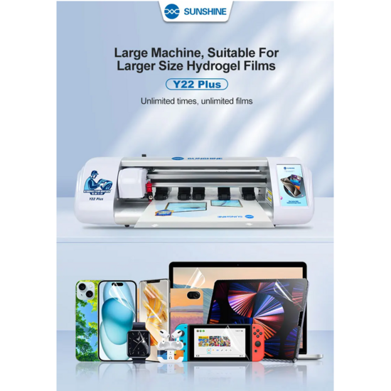 SUNSHINE Y22 Plus unlimited times film cutting machine