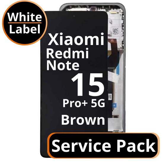 LCD Xiaomi Redmi Note 15 Pro Plus 5G 5600250P16U00 Mocha Brown - Service Pack