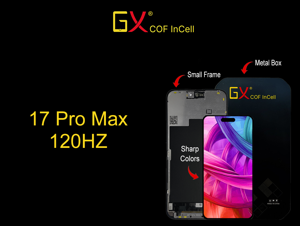 IPhone 17 Pro Max GX Cof 120Hz InCell LCD