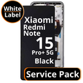 LCD Xiaomi Redmi Note 15 Pro Plus 5G 5600260P16U00 Black - Service Pack