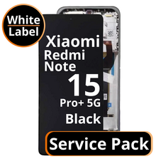 LCD Xiaomi Redmi Note 15 Pro Plus 5G 5600260P16U00 Black - Service Pack