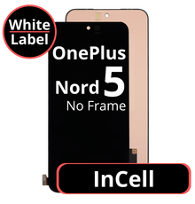 LCD InCell No Frame For OnePlus Nord 5 - White Box