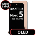 LCD OLED No Frame For OnePlus Nord 5 - White Box