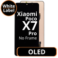 LCD OLED No Frame For Xiaomi Poco X7 Pro White Box