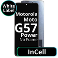 LCD InCell No Frame For Moto G57 Power - White Box