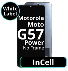 LCD InCell No Frame For Moto G57 Power - White Box