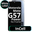 LCD InCell No Frame For Moto G57 Power - White Box