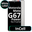 LCD InCell No Frame For Moto G67 Power - White Box