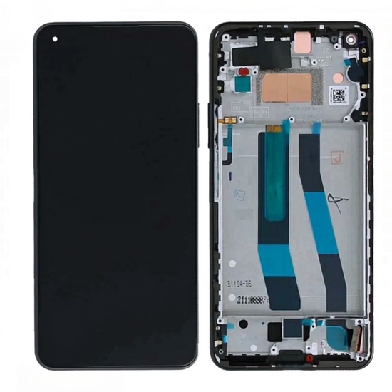 LCD Xiaomi 11 Lite 5G NE / Mi 11 Lite 4G / 5G 56000200K900 / 5600030K9A00 Black Service Pack