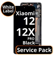 LCD Xiaomi 12 / 12X - 56000300L300 / 5600030L3A00 / 56000900L300  Black Service Pack