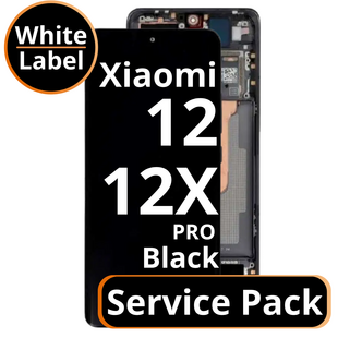 LCD Xiaomi 12 / 12X - 56000300L300 / 5600030L3A00 / 56000900L300  Black Service Pack