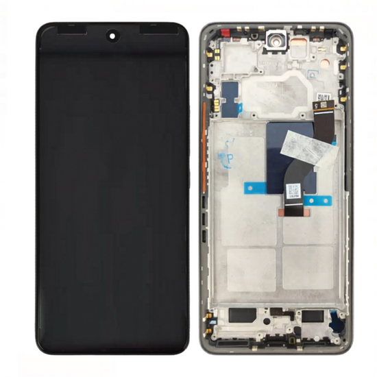 LCD Xiaomi 12 Lite - 5600300L900 Black Service Pack