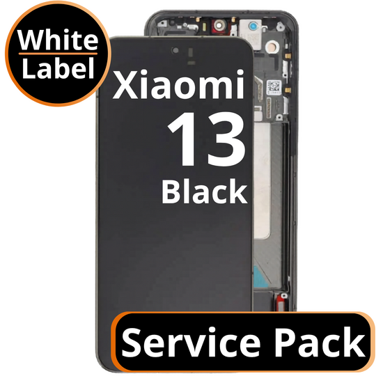 LCD Xiaomi 13 - 56000300M300 Black Service Pack