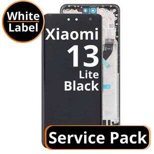 LCD Xiaomi 13 Lite - 5600030L9S00 Black Service Pack