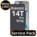 LCD Xiaomi 14T Pro - 56001600N1200 Gray Service Pack