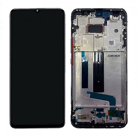 LCD Xiaomi Mi 10 Lite 5G  - 5600030J3S00 Gray Service Pack