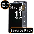 LCD Xiaomi Mi 11- 5600140K2B00 / 56000800K200 Gray Service Pack