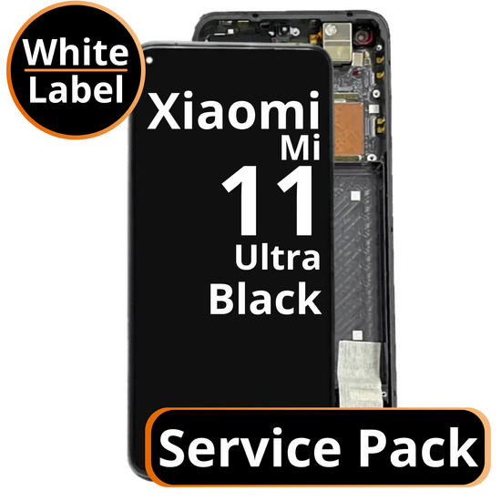 LCD Xiaomi Mi 11 Ultra - 56000300K100 / 56000300K110 Nero Service Pack