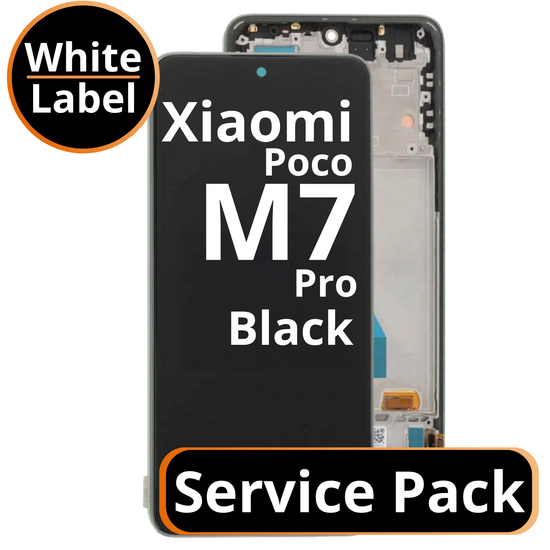 LCD Xiaomi Poco M7 Pro - 56000140O17P00 Black  Service Pack