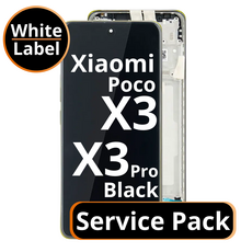 LCD Xiaomi Poco X3 / X3 NFC / X3 Pro - 560002J20S00 Black Service Pack