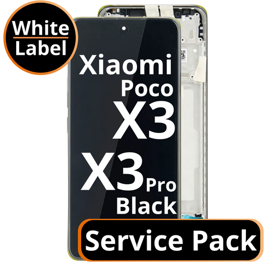 LCD Xiaomi Poco X3 / X3 NFC / X3 Pro - 560002J20S00 Black Service Pack
