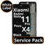 LCD Xiaomi Redmi Note 11 Pro / Poco X4 5G - 5600010K6S00 / 5600010K6T00 Black  Service Pack