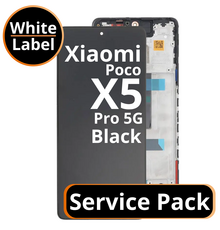 LCD Xiaomi Poco X5 Pro 5G - 5600010M2000 Black  Service Pack