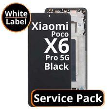 LCD Xiaomi Poco X6 Pro 5G - 560002N11A00 Black  Service Pack