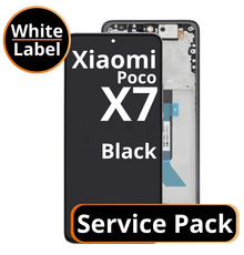 LCD Xiaomi Poco X7 - 5600010O16P00 Black  Service Pack