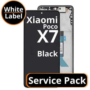 LCD Xiaomi Poco X7 - 5600010O16P00 Black  Service Pack