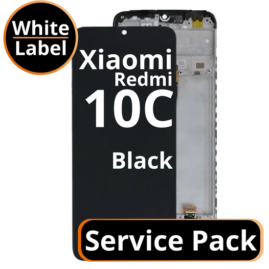 LCD Xiaomi Redmi 10C - 560001C3QA00 Black  Service Pack