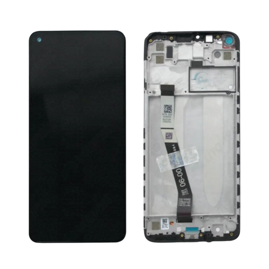 LCD Xiaomi Redmi 10X 4G / Redmi Note 9 - 560003J15S00 / 5600015J5S00 Black  Service Pack