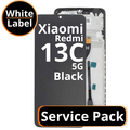 LCD Xiaomi Redmi 13C 5G - 5600120C3V00 Black  Service Pack