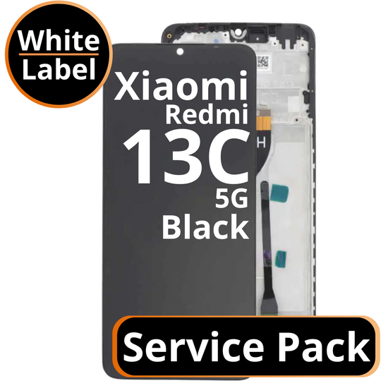 LCD Xiaomi Redmi 13C 5G - 5600120C3V00 Black  Service Pack